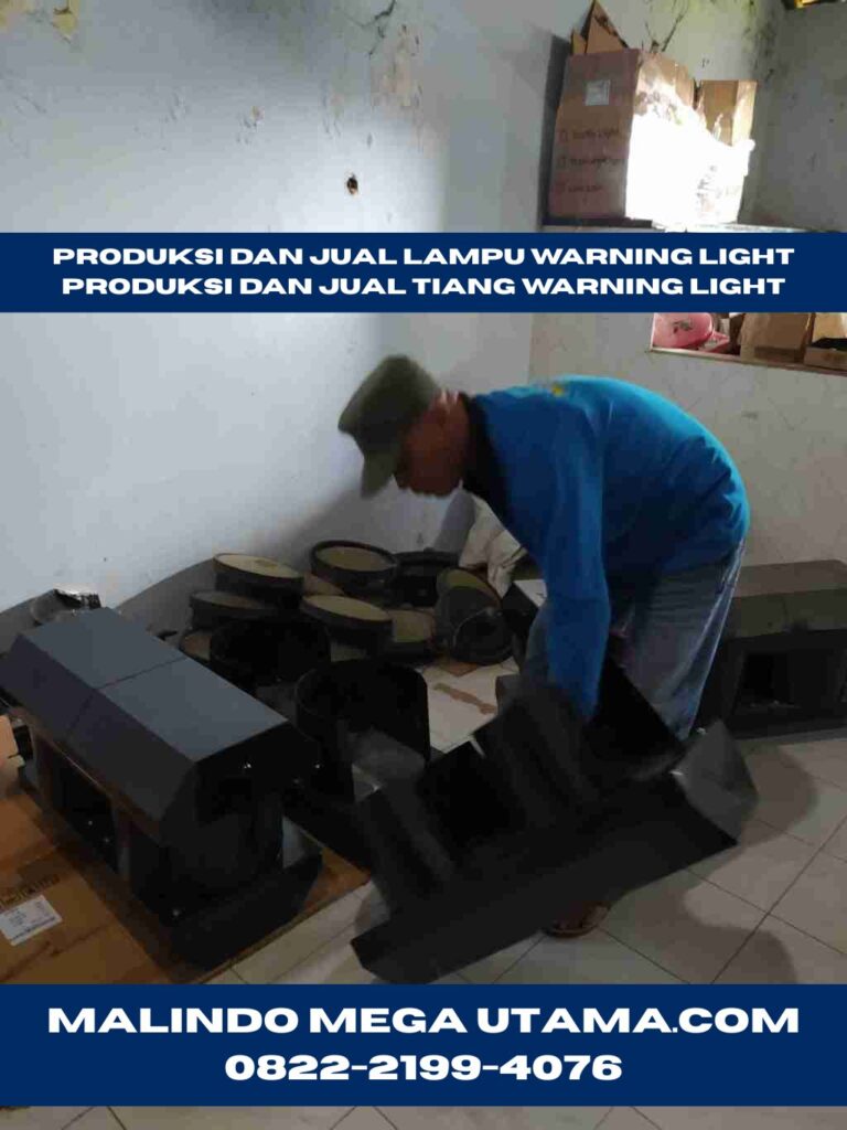 Produksi Dan Jual Lampu Warning Atau Lampu Hati Hati | Malindo Mega Utama