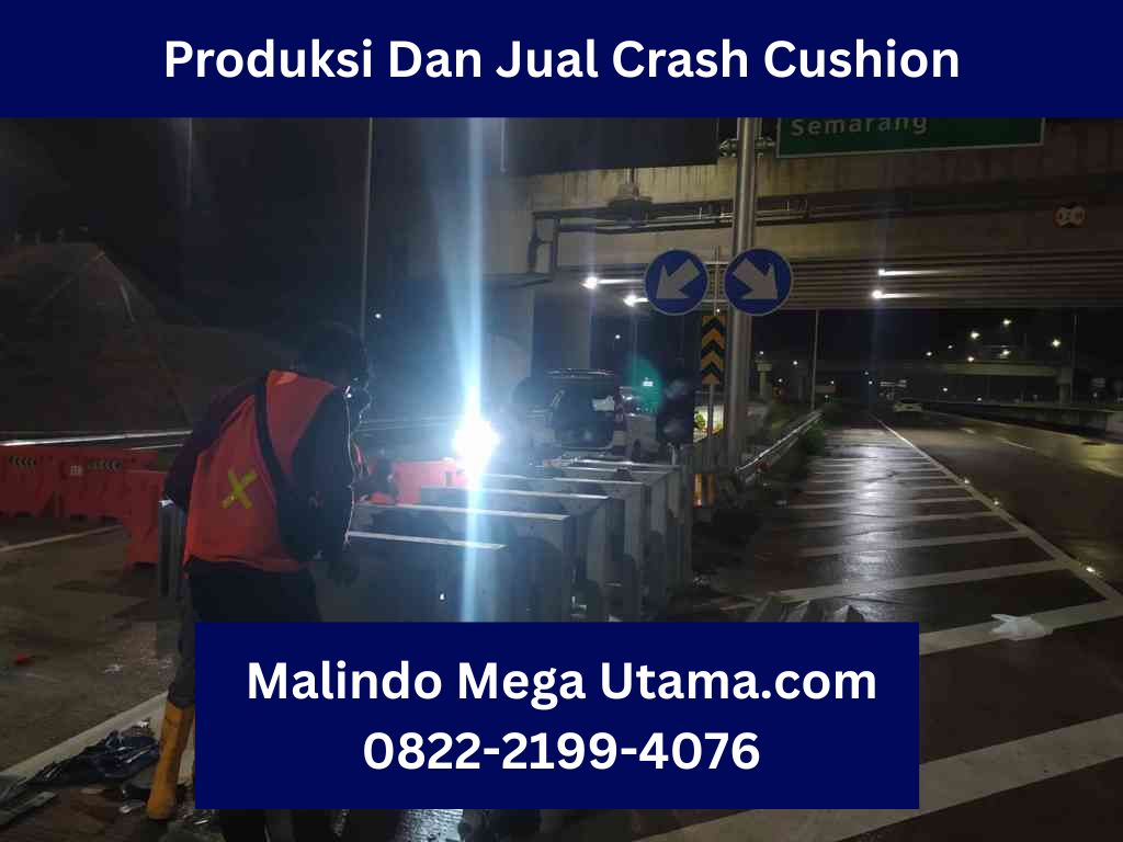 Produksi Dan Jual Crash Cushion Bantalan Peredam Kecelakaan Berkualitas