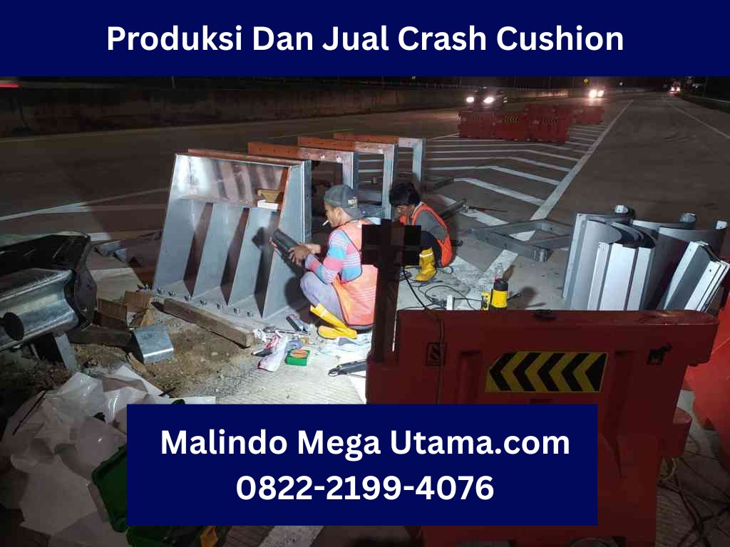 Produksi Dan Jual Crash Cushion Bantalan Peredam Kecelakaan Berkualitas