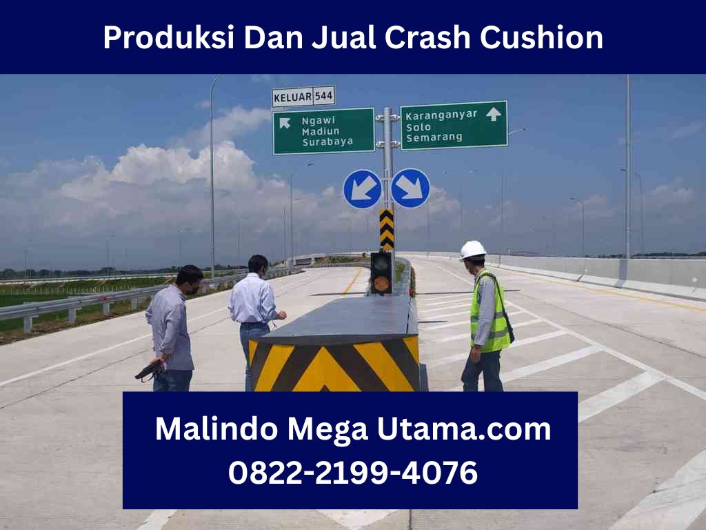 Produksi Dan Jual Crash Cushion Bantalan Peredam Kecelakaan Berkualitas