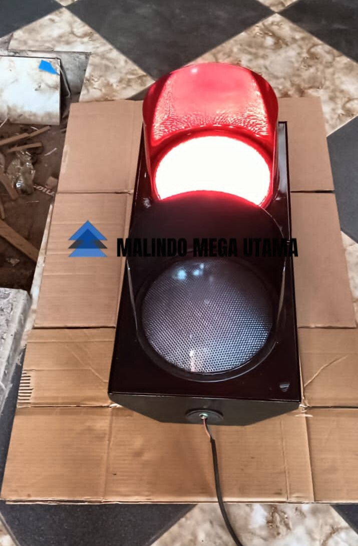 Produksi dan Jual Warning Light atau Lampu Hati-Hati Diameter 30 cm