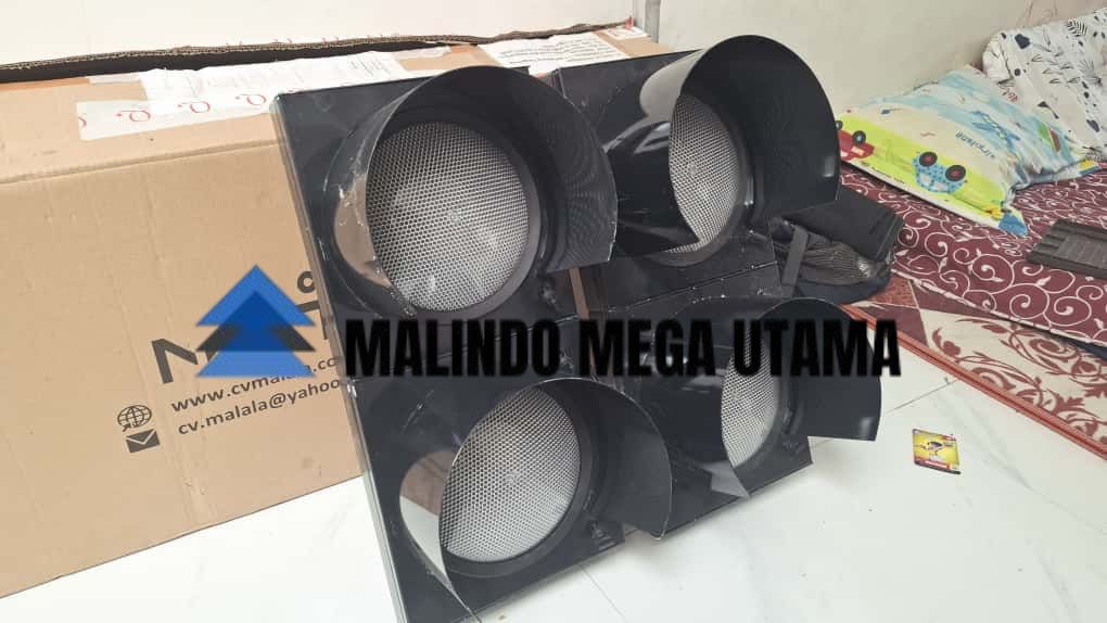 Produksi Warning light Diameter 20 CM Di Kota Langsa